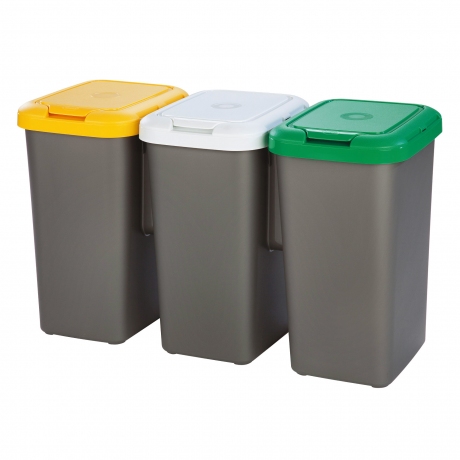 Κάδος Ανακύκλωσης Τριπλός (3 x 25 lt)