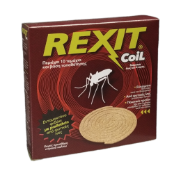 Εντομοαπωθητικό Spiral (Φιδάκι) Φυτικό Rexit Coil 10τεμ.