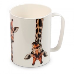 Κύππελο με Χέρι Πλαστικό με Ντεκόρ 400ml