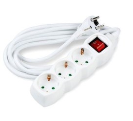Πολύπριζο 3 Θέσεων με Διακόπτη 3x1.5mm 5m