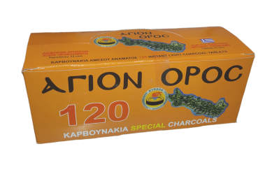 Καρβουνάκι Άγιον Όρος 20τεμ. Ø33mm