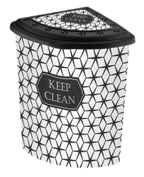 Καλάθι Απλύτων Γωνιακό Decor