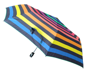 Ομπρέλα Σπαστή Αυτόματη Ριγέ Νο298