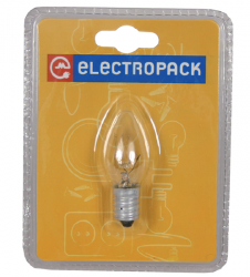 Λαμπάκι Διάφανο σε Blister για Φωτοκύτταρο 7W E14