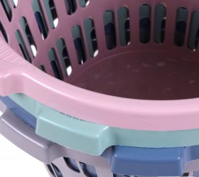 Καλάθι Πλυμμένων Στρογγυλό Νο331