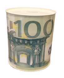 Κουμπαράς Μεταλλικός Decor Μεγάλος Ø11 x h13cm