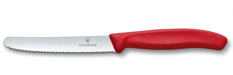 Μαχαίρι VICTORINOX Πριόνι Στρογγυλό Κόκκινο (Μήκος λάμας 10 cm)