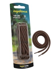 Κορδόνι Ζεύγος Ορειβατικό 180cm Καφέ