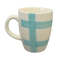 Κούπα Κεραμική Marva 350ml Καρώ