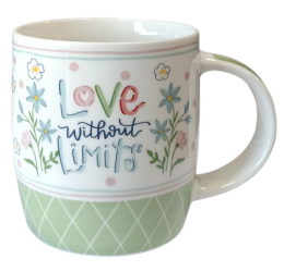 Κούπα Κεραμική Λουλούδι Νο574020 350ml