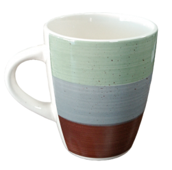 Κούπα MARVA Ριγέ Τετράχρωμη 350ml