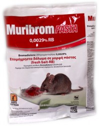 Ποντικοφάρμακο Muribrom Pasta 150gr