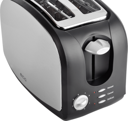 Φρυγανιέρα ECG 2 Θέσεων Inox ST968 900W