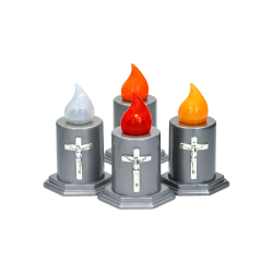 Κερί Ηλεκτρικό Subito Alteco Ασημί